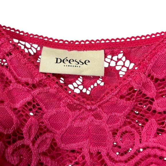 NWOT, Penningtons, Lingerie Nightie, Plus Size 3X, Fuchsia Pink 🫦 - Picture 4 of 8